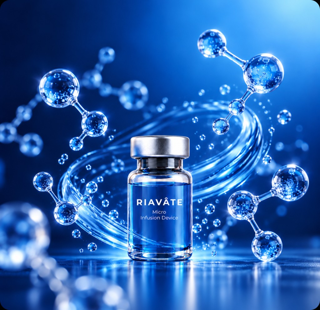 Riavâte serum vial with molecular forms